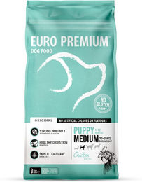 Euro Premium Medium Welpenfutter Huhn und Reis 3 kg – Bild 1 von 2