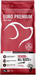 Euro Premium Senior Hundefutter Huhn & Reis 2 x 12kg – Bild 1 von 3