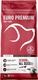 Euro Premium Senior Hundefutter Lamm und Huhn mit Reis 3 kg – Bild 1 von 3
