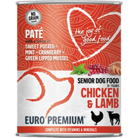 Produktbild von Euro Premium Senior Pastete Huhn und Lamm 6 x 400 g