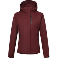 Produktbild von Euro-Star Ambria Wasserdichte Reitjacke für Damen in Rot Größe L