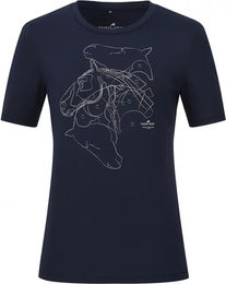 Produktbild von Euro-Star Amelie Reitshirt Damen Sommer Blau XS