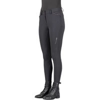 Produktbild von Euro-Star Arista Diamond Reithose Damen mit Full Grip Silikon Grip in Schwarz