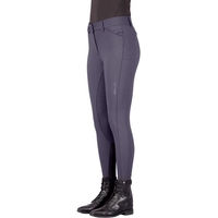 Produktbild von Euro-Star Arista Diamond Reithose Damen mit Full Grip Silikonbeschichtung Grau Größe 42