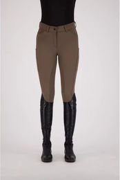 Produktbild von Euro-Star Arista Fashion Diamond Reithose Damen mit Full Grip Silikon Grip Braun Größe 44