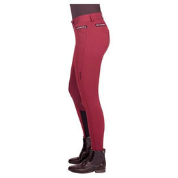 Produktbild von Euro-Star Arista Fashion Diamond Reithose Damen Winter Full Grip Rosa Größe 32