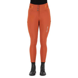 Produktbild von Euro-Star Athletic Luxe Reithose Damen Full Grip Orange Größe 38