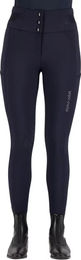Euro-Star Athletic Reithose Damen mit Full Grip in Satin Blau oder Marine – Bild 1 von 1