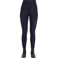 Produktbild von Euro-Star Athletic Reithose Damen mit Full Grip in Satin Blau oder Marine