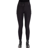 Produktbild von Euro-Star Athletic Reithose Damen mit Full Grip Silikonbeschichtung in Schwarz