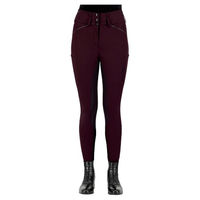 Produktbild von Euro-Star Aurelia Diamond Reithose Damen Full Grip Winter Lila Größe 40