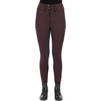Produktbild von Euro-Star Aurelia Diamond Reithose Damen Full Grip Winter Schwarz Größe 42