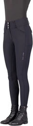 Produktbild von Euro-Star Aurelia Reithose Damen mit Full Grip Silikonbeschichtung Schwarz Größe 34
