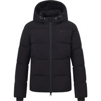 Produktbild von Euro-Star Camie Reitjacke für Kinder mit Kapuze aus Daunen in Schwarz
