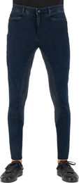 Produktbild von Euro-Star Camillo Full Grip Reitjeans für Herren aus Baumwolle in Blau