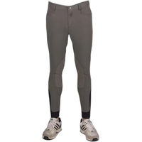 Produktbild von Euro-Star Camillo Reithose Damen mit Mid Grip und wasserabweisender Eigenschaft in Grau