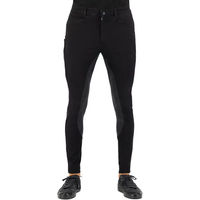 Produktbild von Euro-Star Camillo Reitjeans Full Grip Reithose für Herren aus Baumwolle Schwarz