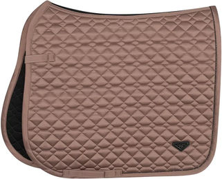 Produktbild von Euro-Star Cato Dressur Schabracke aus Baumwolle in Braun und Beige für Vollblut