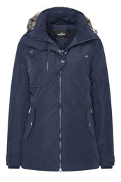Euro-Star Damen Funktionsparka ESLajana Wasserdichte Winterjacke Blau – Bild 1 von 4
