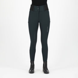 Euro-Star Damen Reithose Athletic Leanline Full Grip Winter Schwarz Größe 42 – Bild 1 von 2
