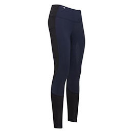 Produktbild von Euro-Star Damen Reitlegging ESBreez FullGrip Reithose Blau Größe 42