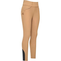 Produktbild von Euro-Star Damen Reitleggings Maxima Full Grip Beige Größe 36