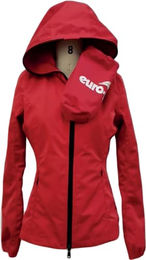 Euro-Star Damenjacke Eslina wasserdicht aus Polyester in Rot Größe L – Bild 1 von 3