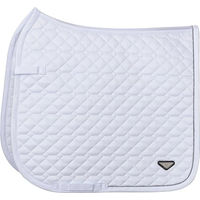 Produktbild von Euro-Star Dressur Schabracke ESCato White aus Baumwolle Größe DR - 1 Stk.