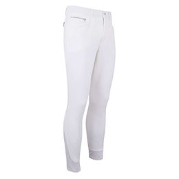 Euro-Star EASY RIDER Herren Reithose Victor KneeGrip Weiß – Bild 1 von 2