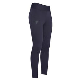 Produktbild von Euro-Star Easy Rider Winter Reitleggings Damen ERDon FullGrip Schwarz Größe 38