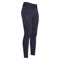 Produktbild von Euro-Star Easy Rider Winter Reitleggings Damen ERDon FullGrip Schwarz Größe 38