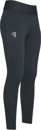 Euro-Star Easy Rider Winter Reitleggings Damen Full Grip Schwarz Größe 46 – Bild 1 von 3