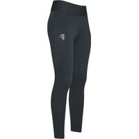 Produktbild von Euro-Star Easy Rider Winter Reitleggings Damen Full Grip Schwarz Größe 46