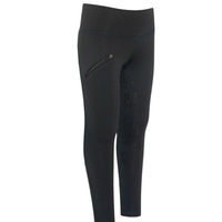 Produktbild von Euro-Star ES Kinder Reithose FullGrip Winter Schwarz