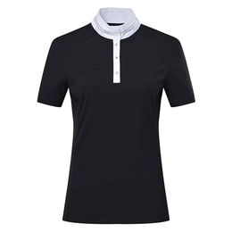 Euro-Star Estrella Damen Turnier-Poloshirt Sommer Schwarz XS – Bild 1 von 7