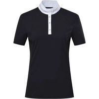 Produktbild von Euro-Star Estrella Turnier-Poloshirt für Damen in Schwarz Größe S