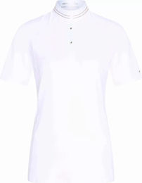Produktbild von Euro-Star Estrella Turnier-Poloshirt für Damen in Weiß XXL