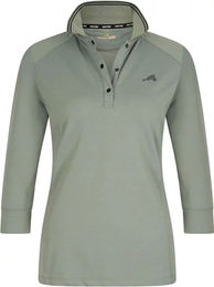 Produktbild von Euro-Star Gianna Reitshirt für Damen mit langen Ärmeln Grau Größe S