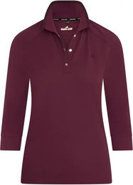 Produktbild von Euro-Star Gianna Reitshirt für Damen mit langen Ärmeln in Rot Größe M