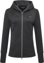Produktbild von Euro-Star Giulia Damen Reit-Sweatshirt mit Kapuze und Full Zip in Schwarz XL