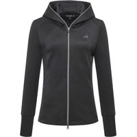 Produktbild von Euro-Star Giulia Damen Reit-Sweatshirt mit Kapuze und Full Zip in Schwarz XL