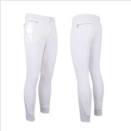 Euro-Star Herren Reithose Victor KneeGrip Weiß – Bild 1 von 2