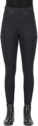 Euro-Star Impress Reitleggings Damen Full Grip Winter Schwarz – Bild 1 von 1