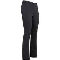 Produktbild von Euro-Star Jodhpur Queen Reithose für Damen aus Kunstleder wasserabweisend Schwarz