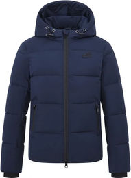 Produktbild von Euro-Star Kids Reitjacke Daunen Winterjacke mit Kapuze Blau Größe 10 Jahre