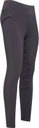 Euro-Star Kinder Reithose Dietse Full Grip Wasserabweisend Grau – Bild 1 von 4