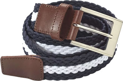 Euro-Star Ledergürtel Unisex Bunt Silber Blau Größe M – Bild 1 von 2