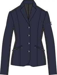 Produktbild von Euro-Star Lucia Reitturnierjacke Damen Blau Größe 40
