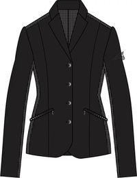 Produktbild von Euro-Star Lucia Reitturnierjacke Damen Schwarz