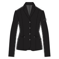 Produktbild von Euro-Star Lucia Turnierjacke für Damen Sommer Polyamid Schwarz